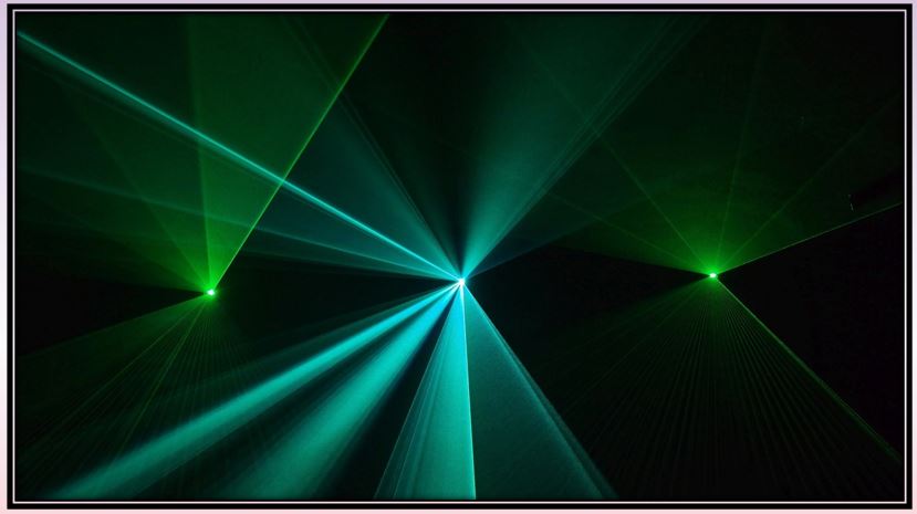 laser background image